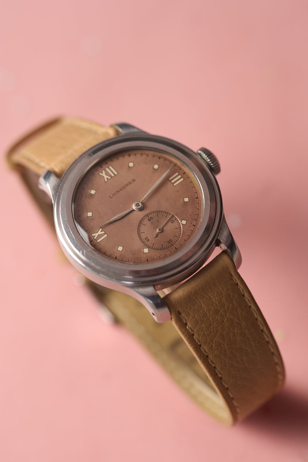 Longines Sei Tacche Reference 5182 "Silver Salmon"