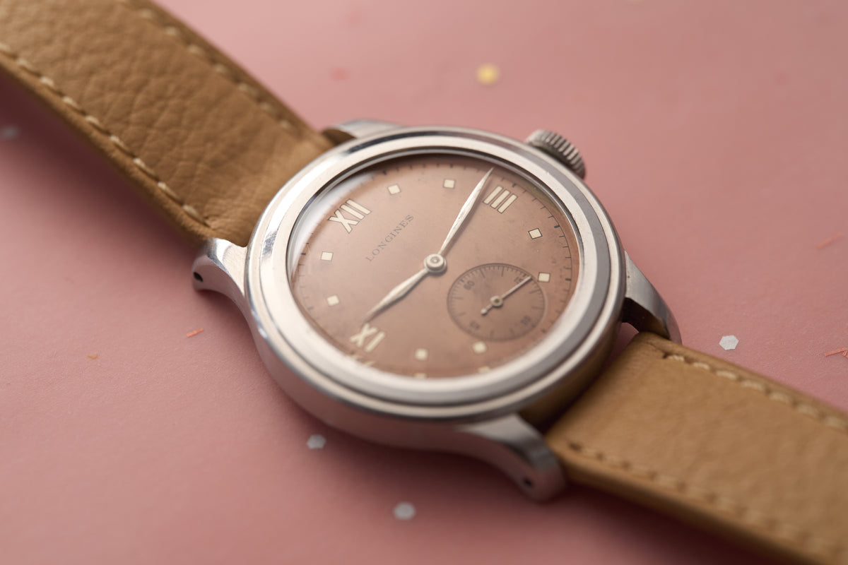 Longines Sei Tacche Reference 5182 "Silver Salmon"