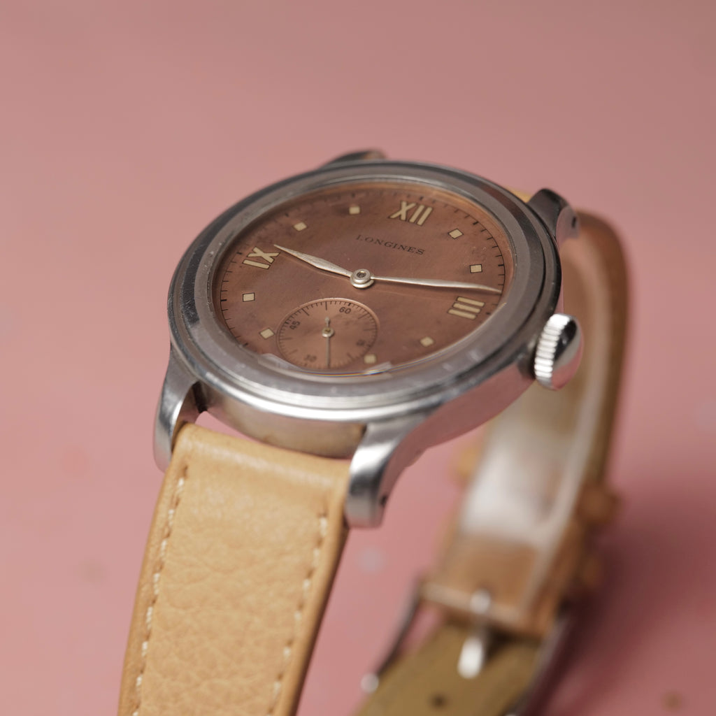Longines Sei Tacche Reference 5182 "Silver Salmon"