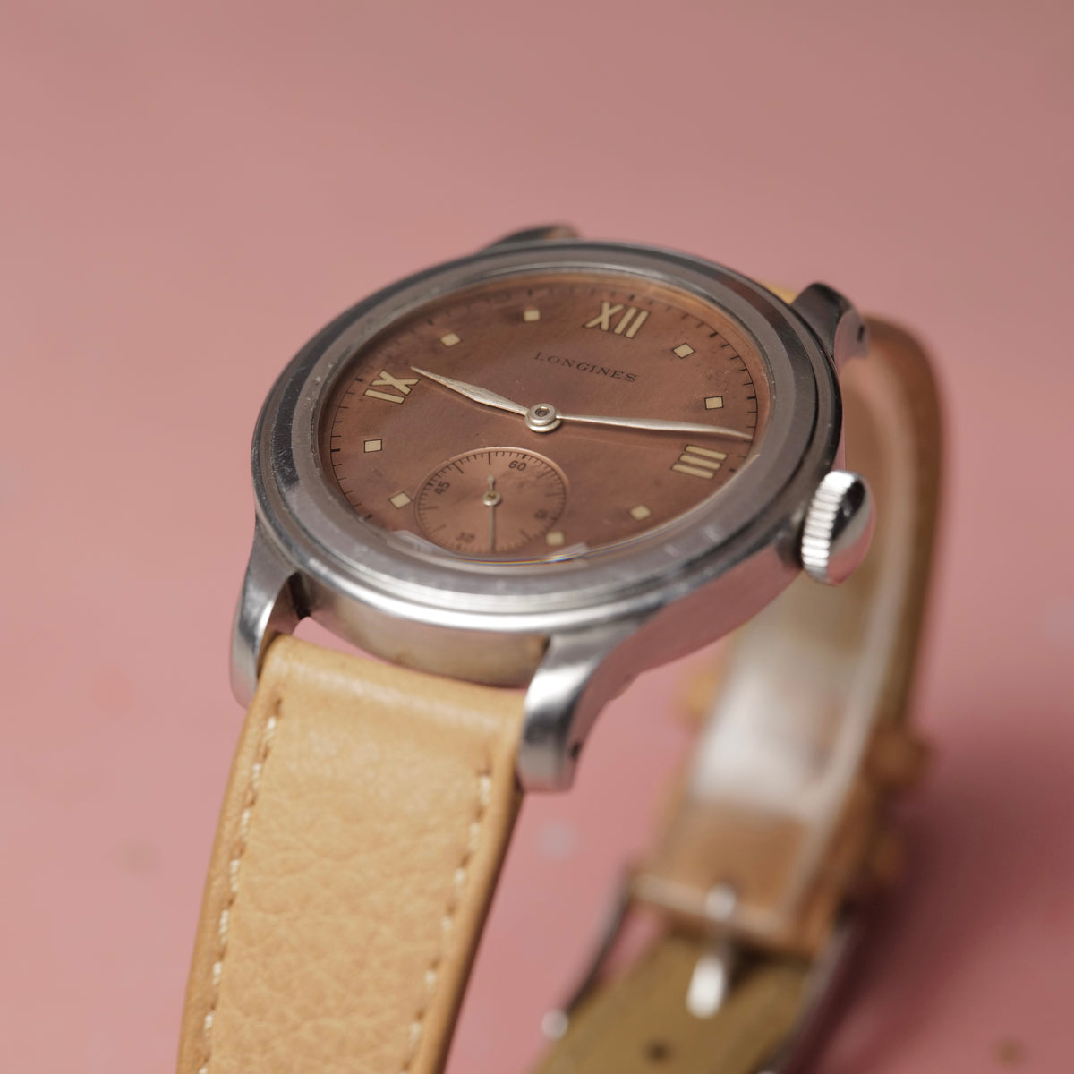 Longines Sei Tacche Reference 5182 "Silver Salmon"
