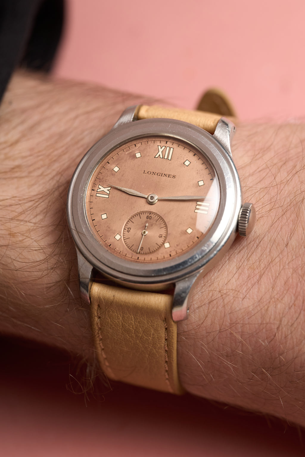 Longines Sei Tacche Reference 5182 "Silver Salmon"