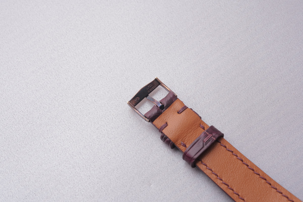 Patek Phillipe 1491 "Scroll Lugs" Pink Gold Gobbi-Milano