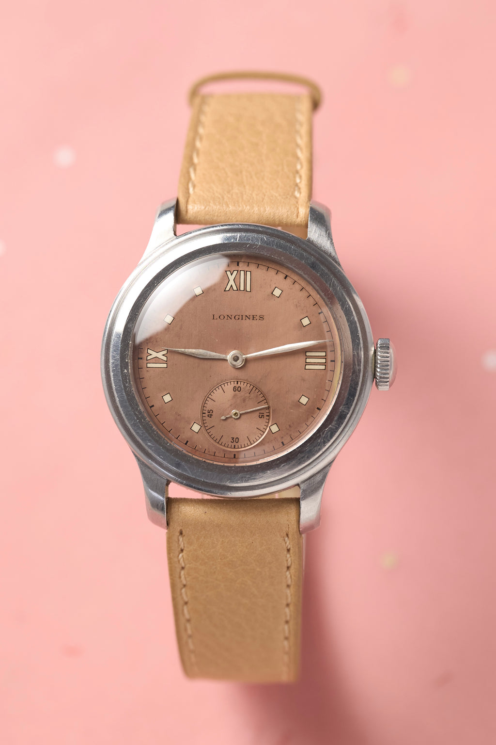 Longines Sei Tacche Reference 5182 "Silver Salmon"
