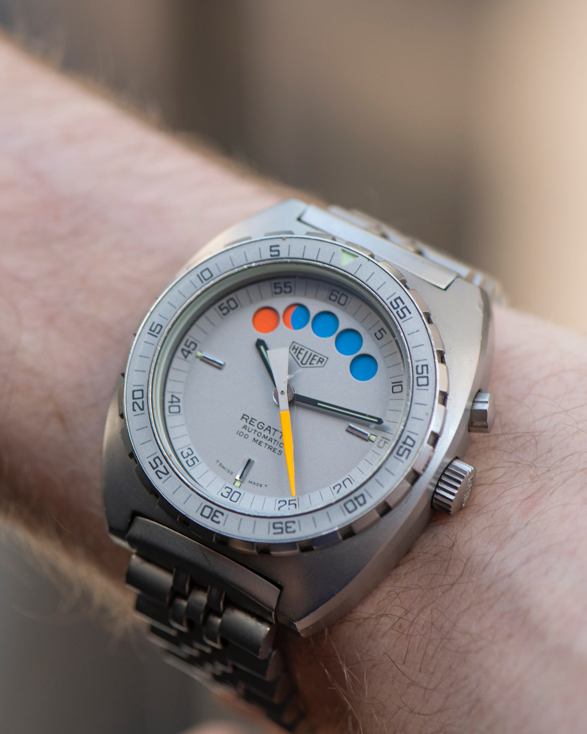 Heuer Regatta 134.603 “Grey PVD” – Circa 1980s