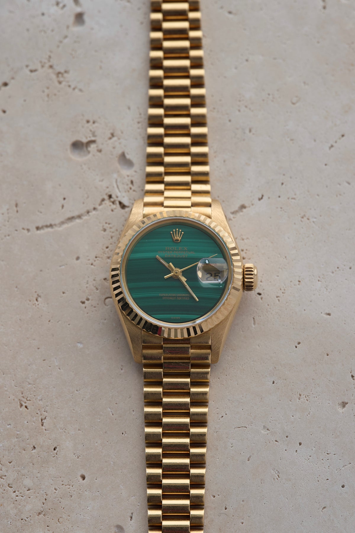 Rolex "Lady Datejust" Malachite 69178